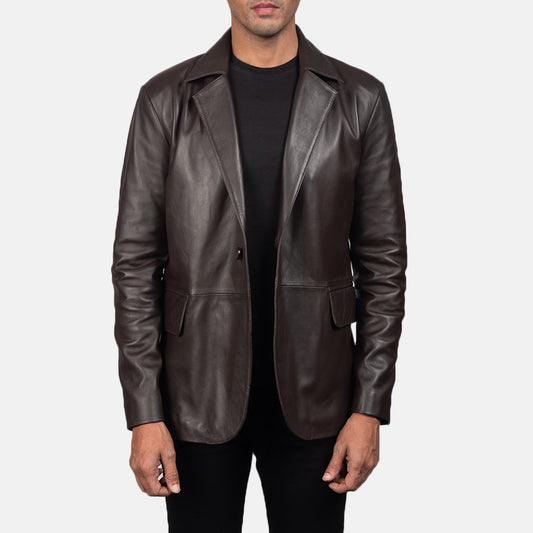 Daron Brown Leather Jacket