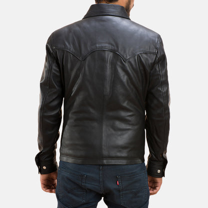 Ranchson Black Leather Jacket